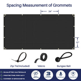 Windscreen4less versatile privacy solution for decks and balconies