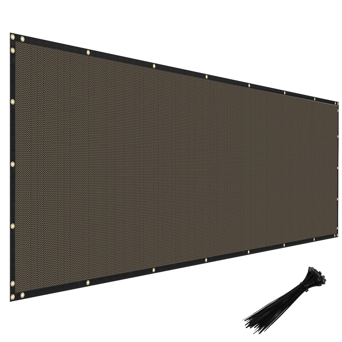 Windscreen4less privacy fence screen rolled out for yard privacy and view blocking