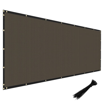 Windscreen4less privacy fence screen rolled out for yard privacy and view blocking