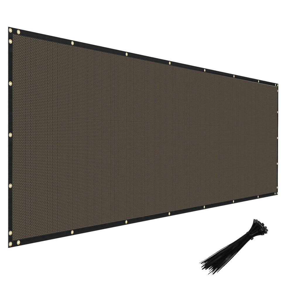 Windscreen4less privacy fence screen rolled out for yard privacy and view blocking