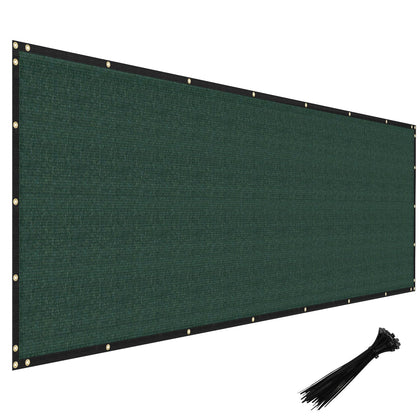 Windscreen4less privacy screen 6' x 30' roll blocks peeping and enhances yard privacy.