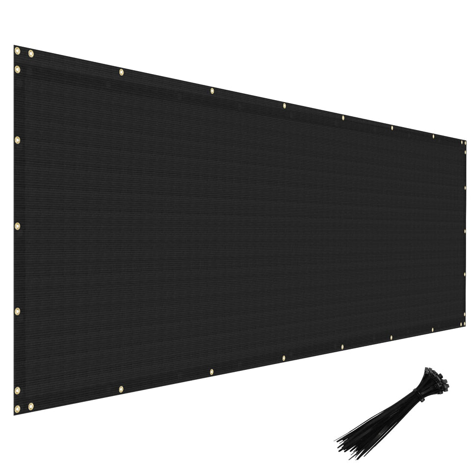 Windscreen4less privacy screen roll-out demonstrates near-total privacy and yard wind protection