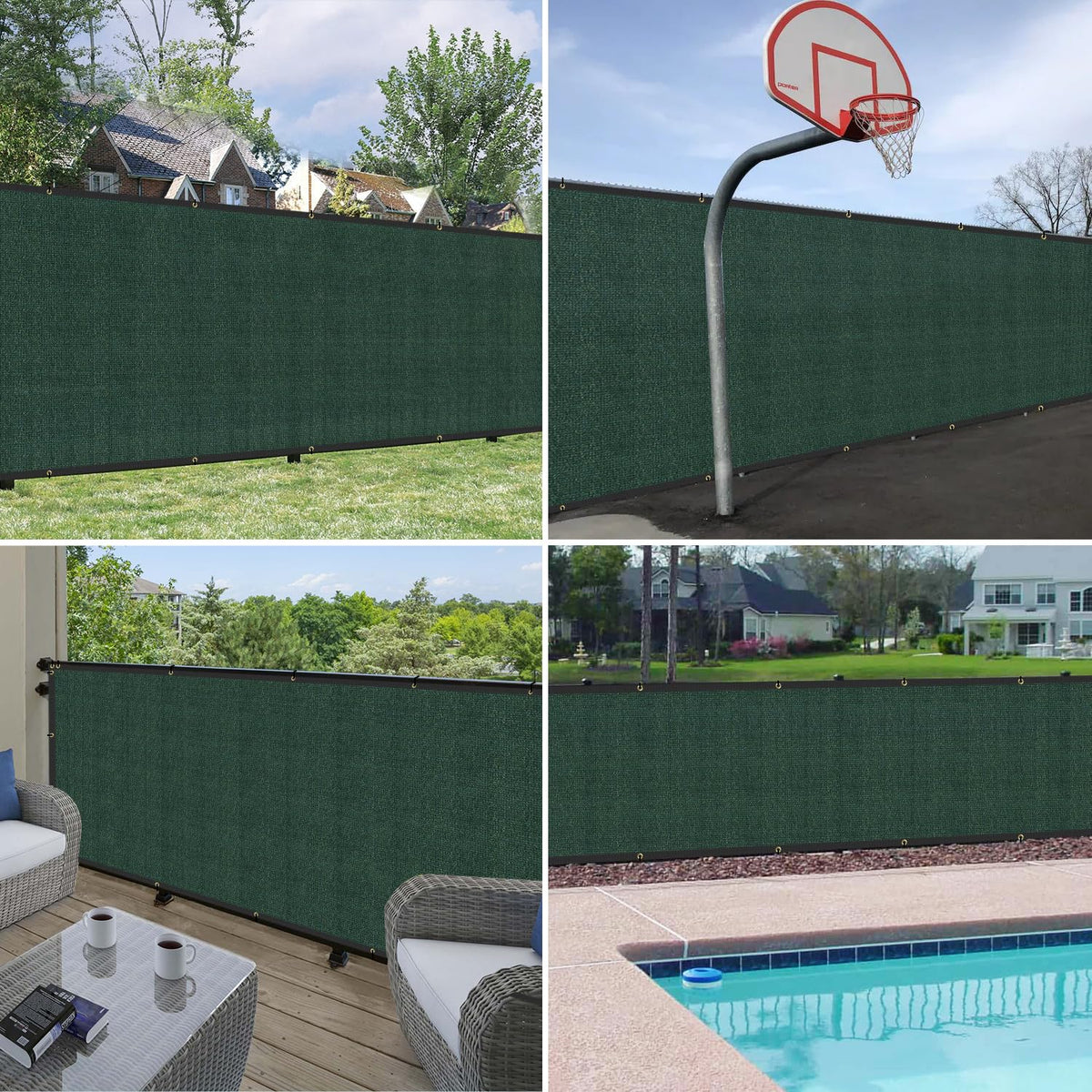 Windscreen4less wind and dust protection for outdoor spaces