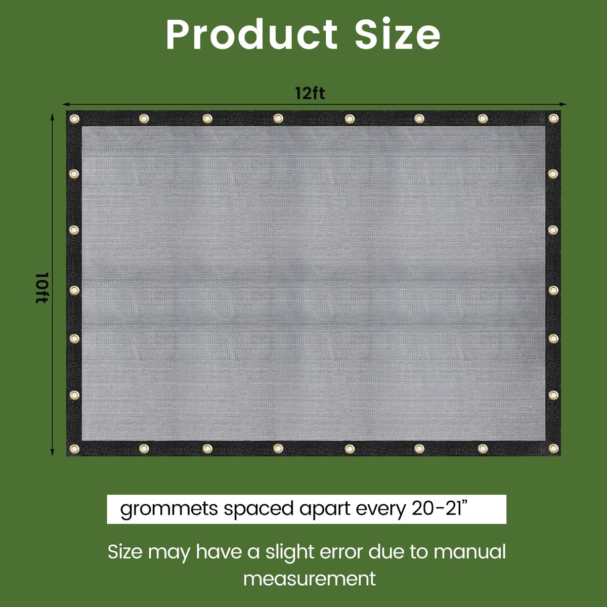 Windscreensupplyco mesh tarp easy installation with straps