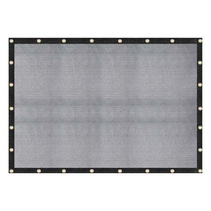 Windscreensupplyco mesh tarp heavy-duty hdpe weave for durable shade