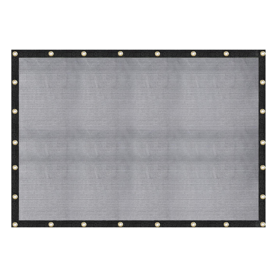 Windscreensupplyco mesh tarp heavy-duty hdpe weave for durable shade