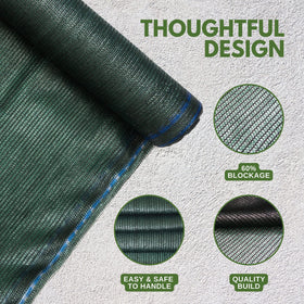 WindscreenSupplyCo DIY-cut shade cloth that won't fray during resizing.