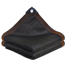 Winemana 70% shade cloth covering garden beds for cooler, protected plants
