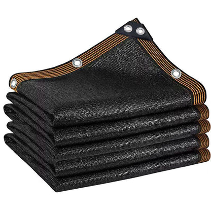 Winemana black shade cloth 40 percent blocks sun while cooling garden beds