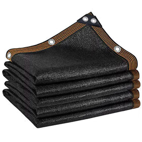 Winemana black shade cloth blocks 70% sun while keeping airflow for outdoor spaces.