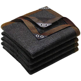 Winemana black shade cloth 90% overview shows a durable 5x20 ft mesh for outdoor shade.