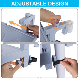 Winemana compact storage folds flat under decks