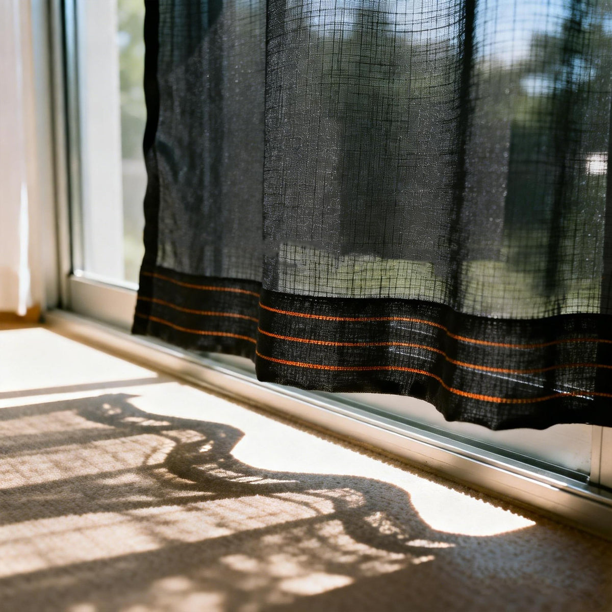 Winemana shade fabric drains water and cleans easily with a hose.