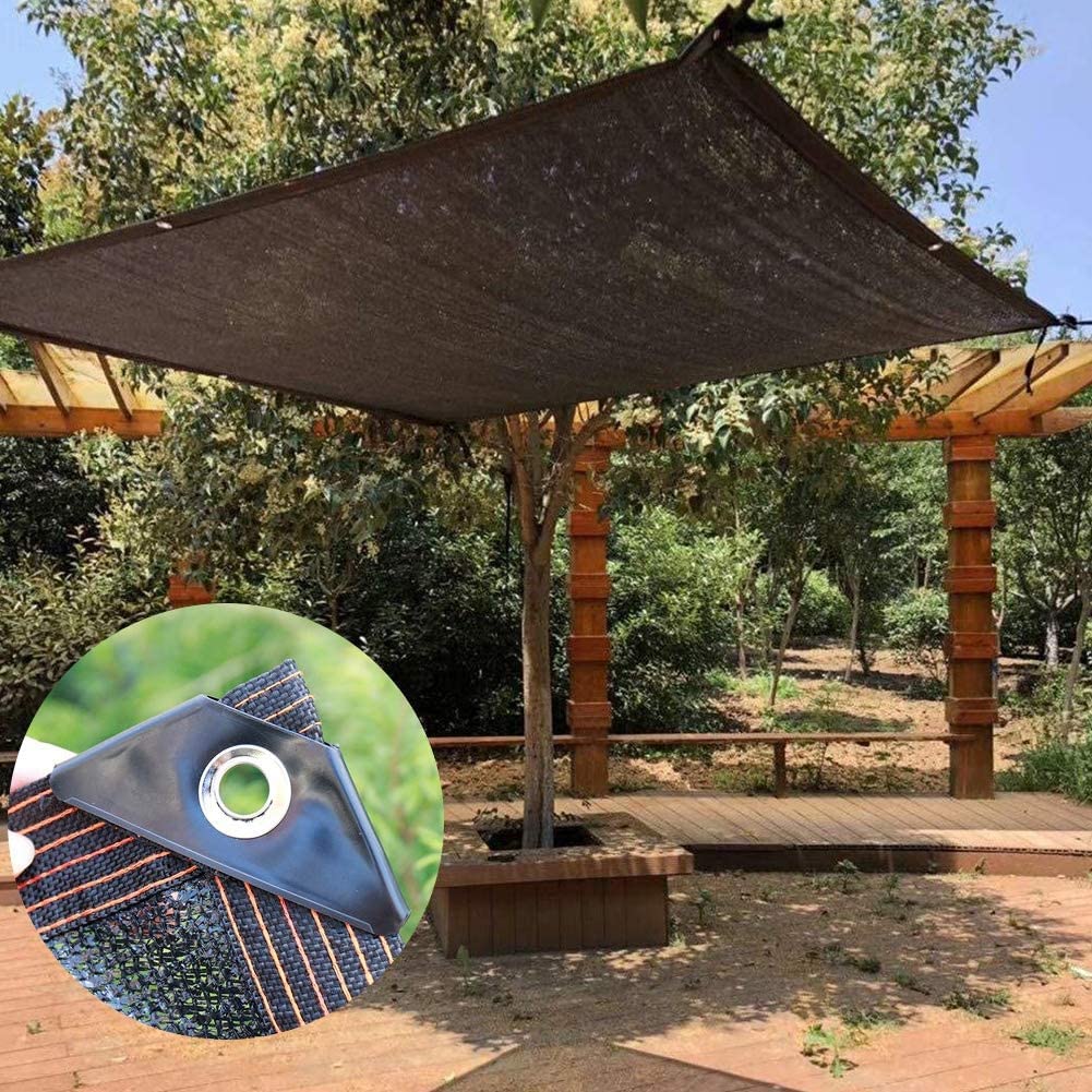 Winemana easy setup shade cloth with grommets along reinforced edges