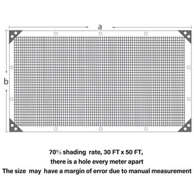 Winemana garden shade for greenhouse reduces sun while maintaining airflow.