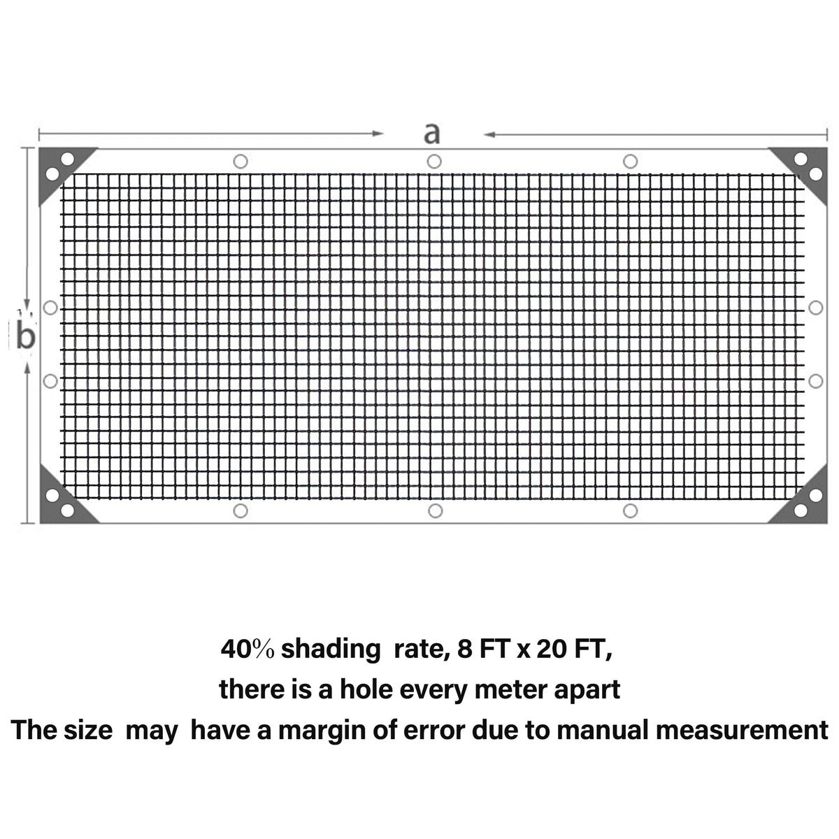 Winemana greenhouse shade cloth 8x20 reduces heat while venting