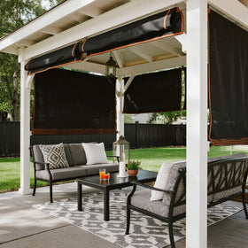 Vegetable garden scene with Winemana shade cloth overhead.