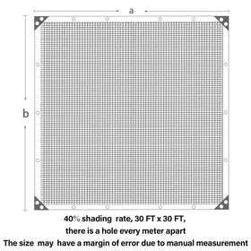 Winemana heavy-duty HDPE shade mesh resists tearing and UV damage.