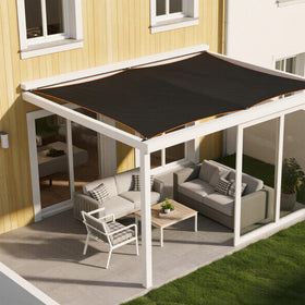Winemana large 30x50 ft coverage shields expansive garden beds and patios.