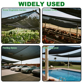 Winemana poultry-run shade provides shelter with ventilation for animals.