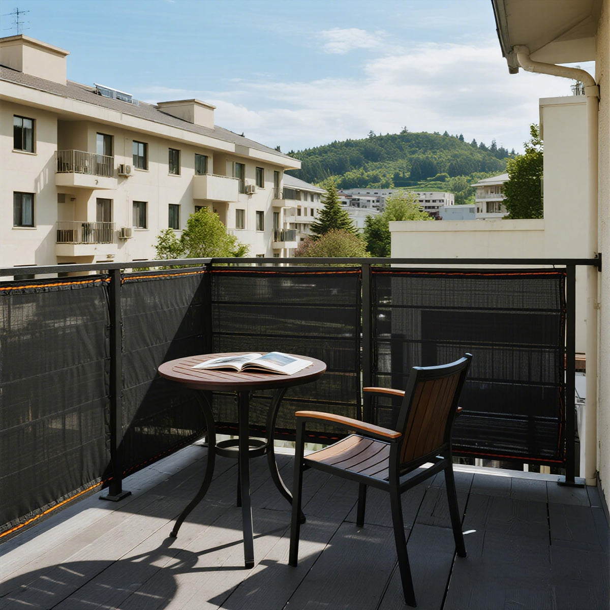 Winemana shade cloth with reinforced edges and grommets, ideal for quick setup.