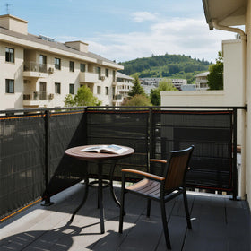 Winemana shade cloth with reinforced edges and grommets, ideal for quick setup.