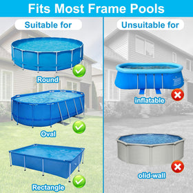 Winemana smooth-edged pool table protects feet and liner