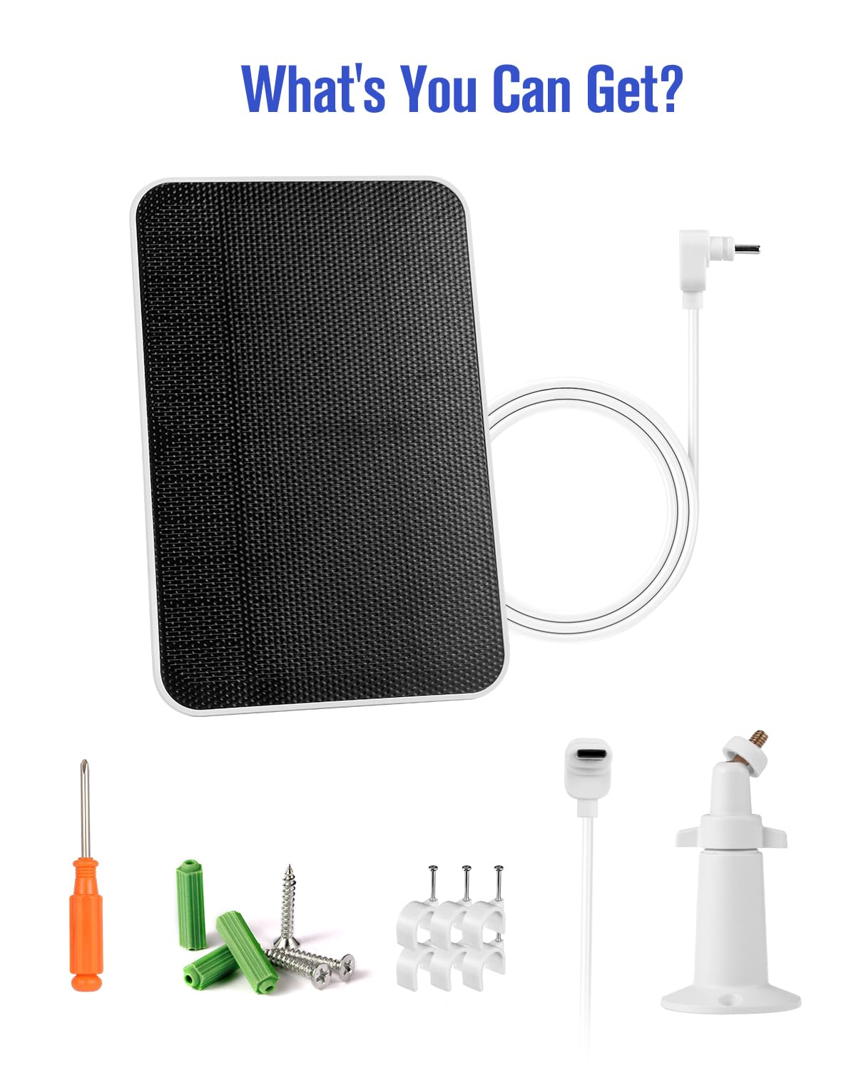 WININMETA Arlo Pro 6 XL complete kit for easy outdoor power