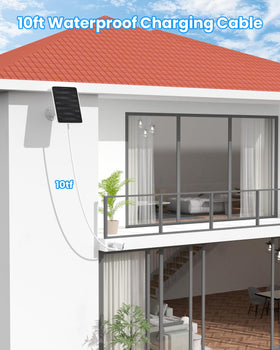 WININMETA pack of three panels supports multi-camera solar power.