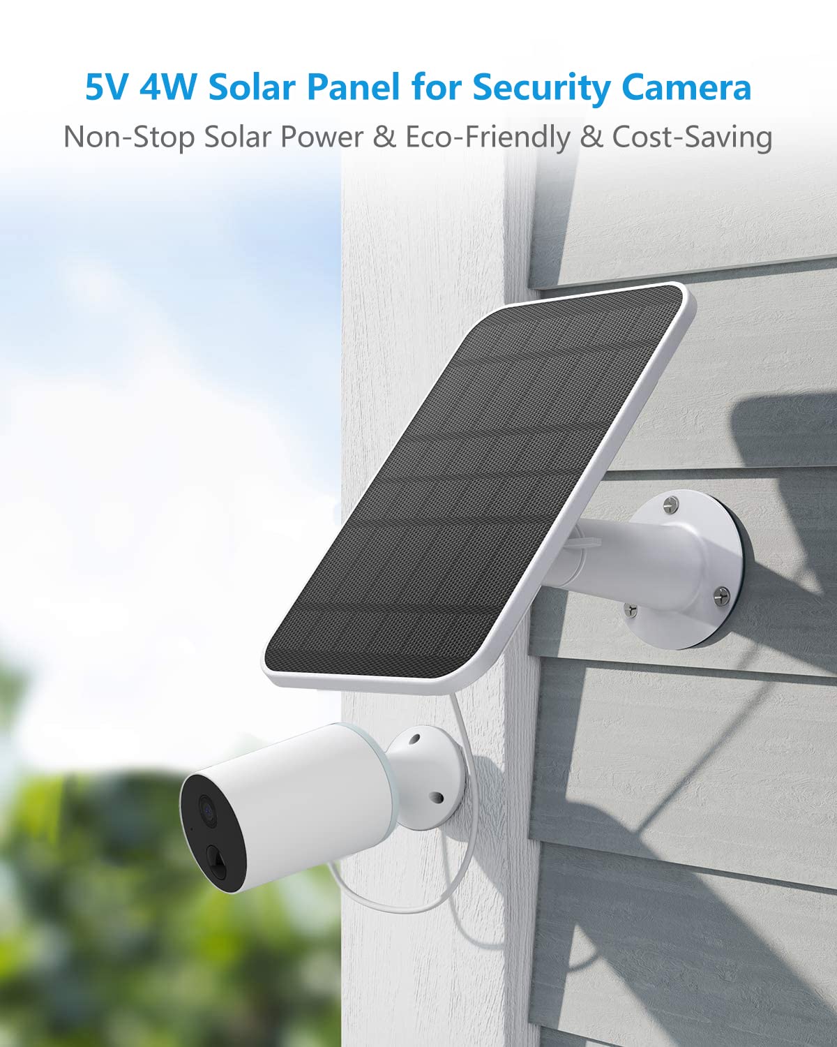 WININMETA 360-degree bracket enables flexible outdoor mounting.