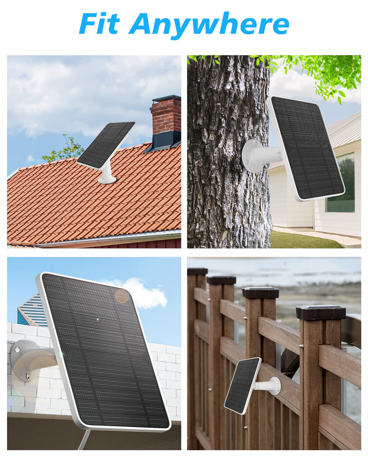 WININMETA triple-pack includes three panels and brackets for easy outdoor setup.