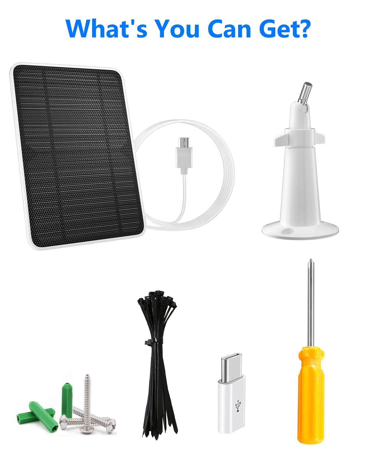 WININMETA outdoor-ready kit keeps cameras energized during absences.