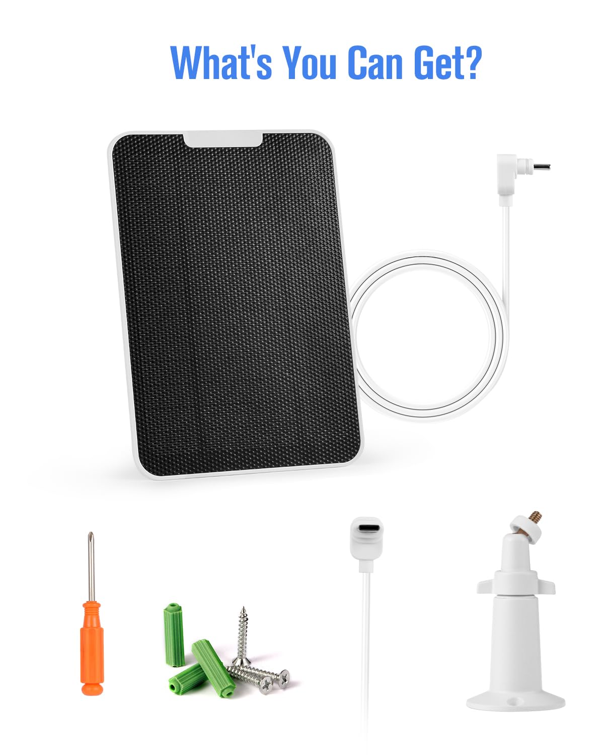 WININMETA secure wall-mount kit for neat, weatherproof installation