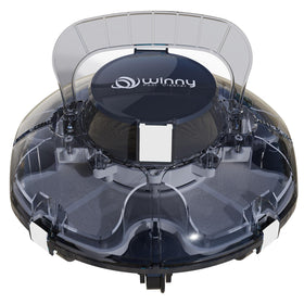 WINNY Pool Cleaner cordless robotic cleans above-ground pools with efficient filtration.