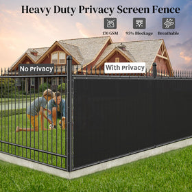 Winpull heavy-duty 170GSM HDPE mesh blocks direct sight while preserving airflow.