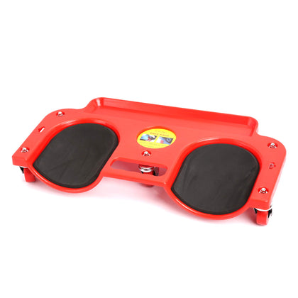 WINTOOLS rolling knee dolly with cushioned knee cups for comfort during long tasks