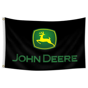 Winuxury John Flag Deere banner 3x5 front view for dorm decor
