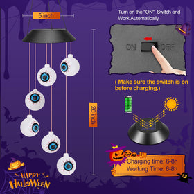 Winzwon eyeball lights suit indoor and outdoor setups for versatile Halloween vibes