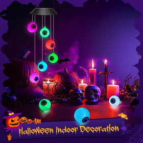 Winzwon outdoor horror decor features glowing eyeballs for standout yard ambience