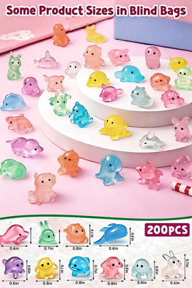 Wirelation glow in the dark resin animals for night displays