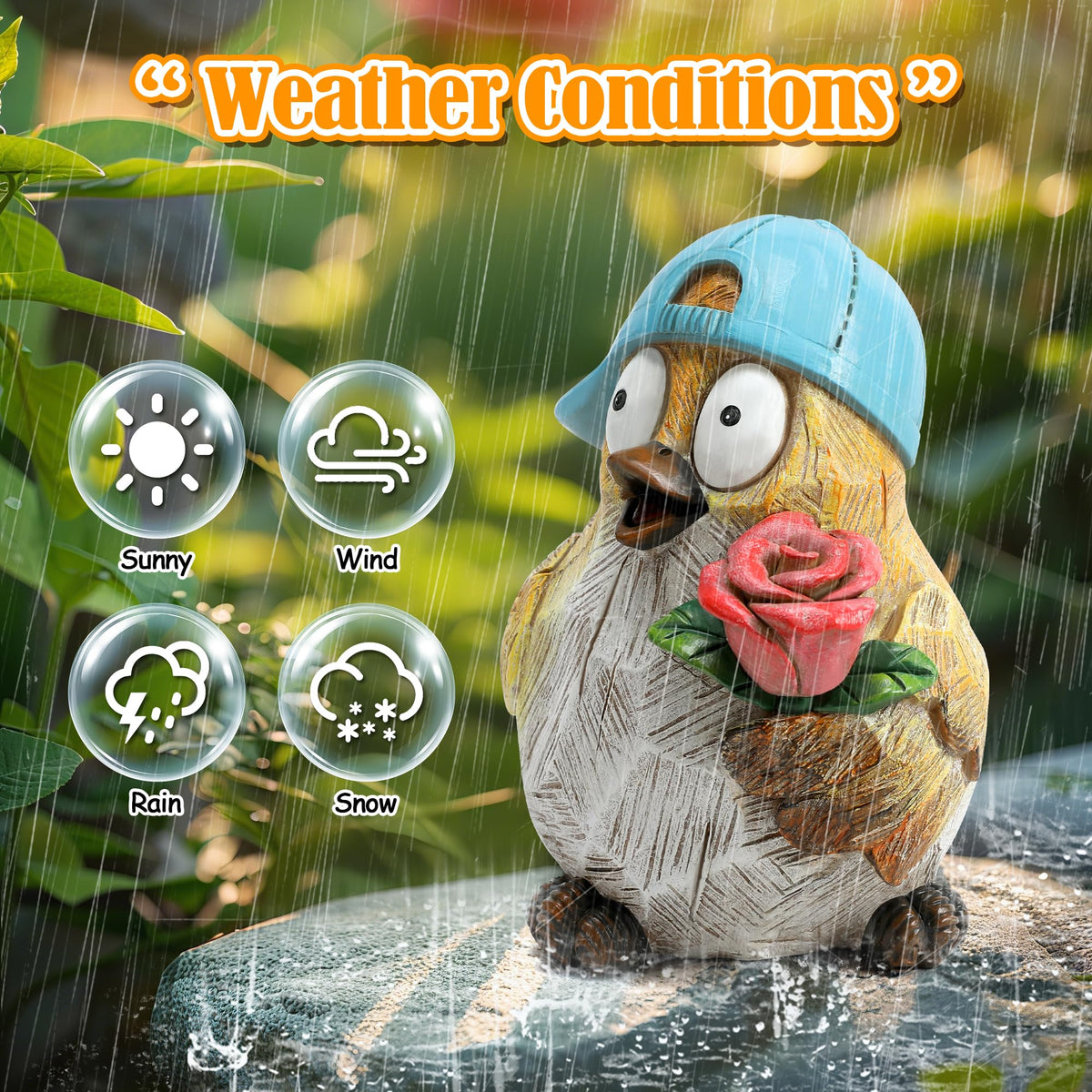Wiresusan indoor bird figurine adds cheer to shelves