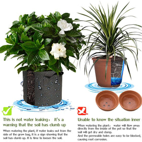 WIRETRAN drainage and aeration design helps roots breathe and grow thicker.