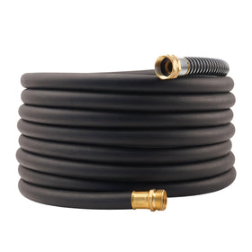 Wiseflow garden hose 25ft showing length for wide yard reach and reliable watering.