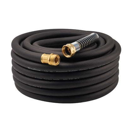 Wiseflow garden hose with five-layer braided design for durability.