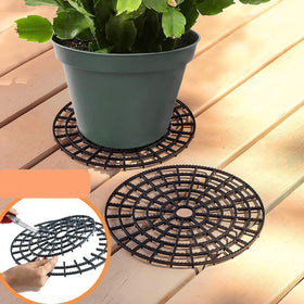WISHDIAM 12inch plant riser raises pots for improved drainage and airflow