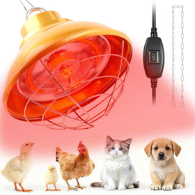 WISMOIER chicken heat lamp carbon fiber tube assembly for compact durability