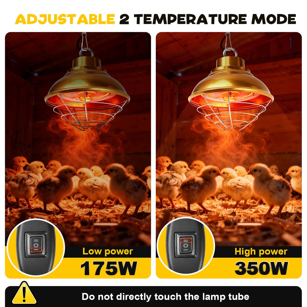 WISMOIER protective net shields poultry from bulb damage