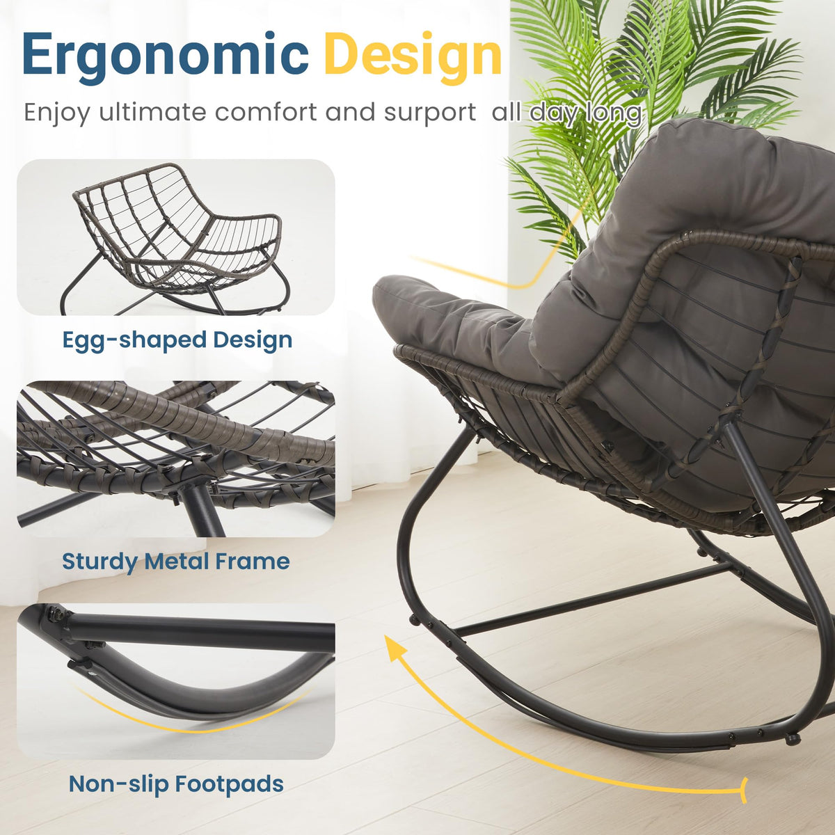 Wisteria Lane cushions provide plush support for reading and lounging.