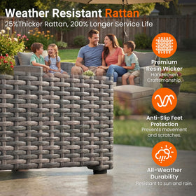 Wisteria Lane tempered glass coffee table with heat-resistant top.