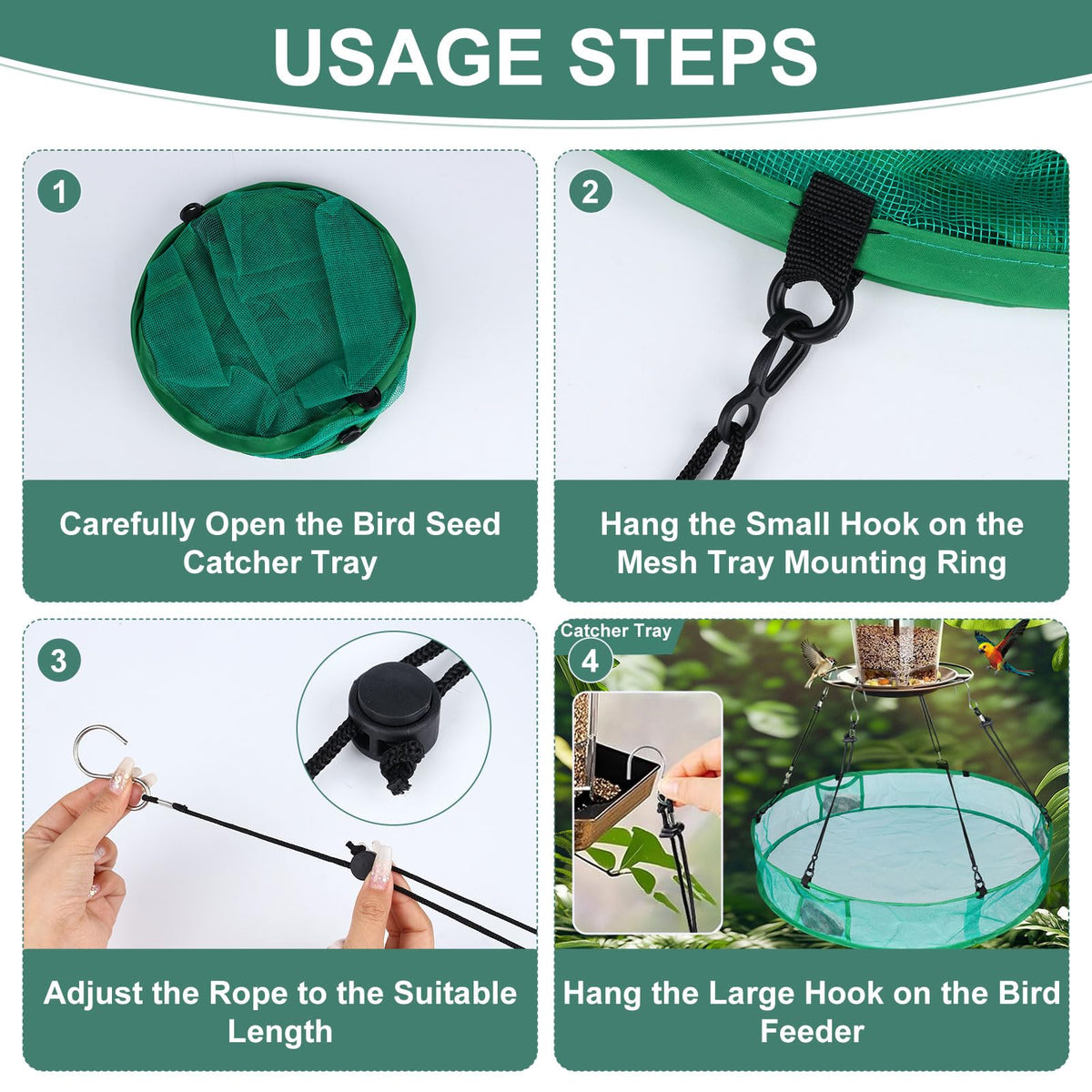 Wisunichan durable glass fiber mesh resists sun and rain.